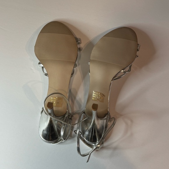 Women’s Silver High Heels - Picture 3 of 7
